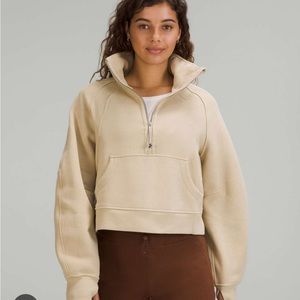 Lululemon Scuba Oversized 1/2-zip Funnel Neck NWT